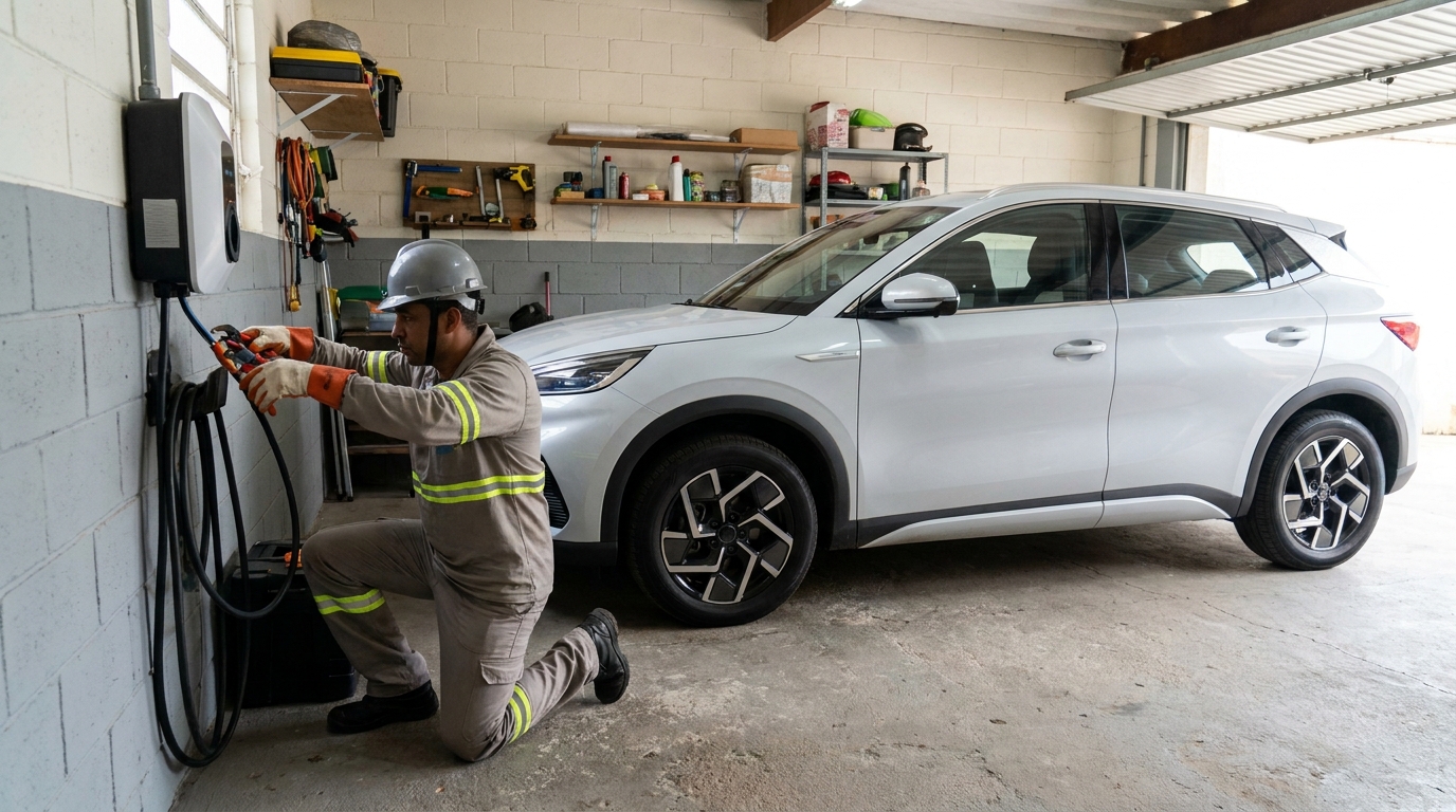 Instalação de Wallbox em Mogi das Cruzes‑SP